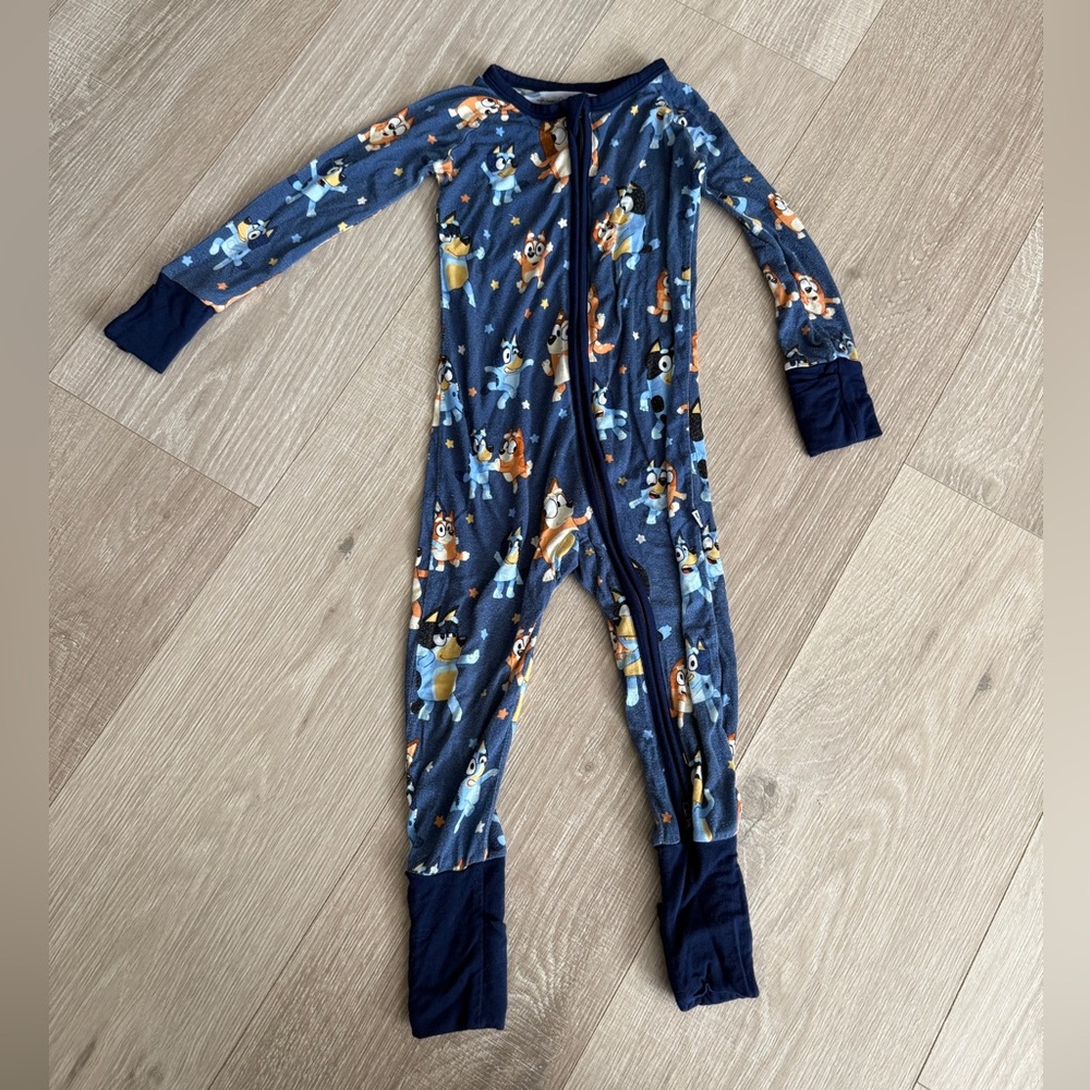 Little Sleepies - Bluey Zippy 12-18 Months